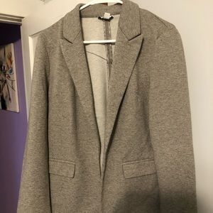 Top man women’s blazer grey charcoal